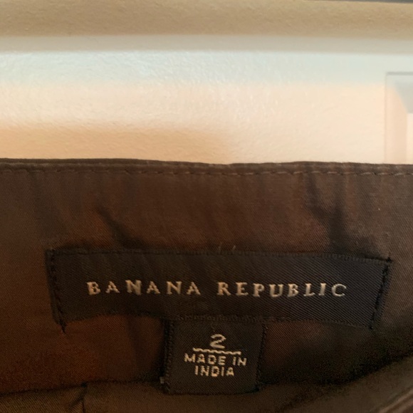 Calvin Klein button down brown skirt - Picture 3 of 4